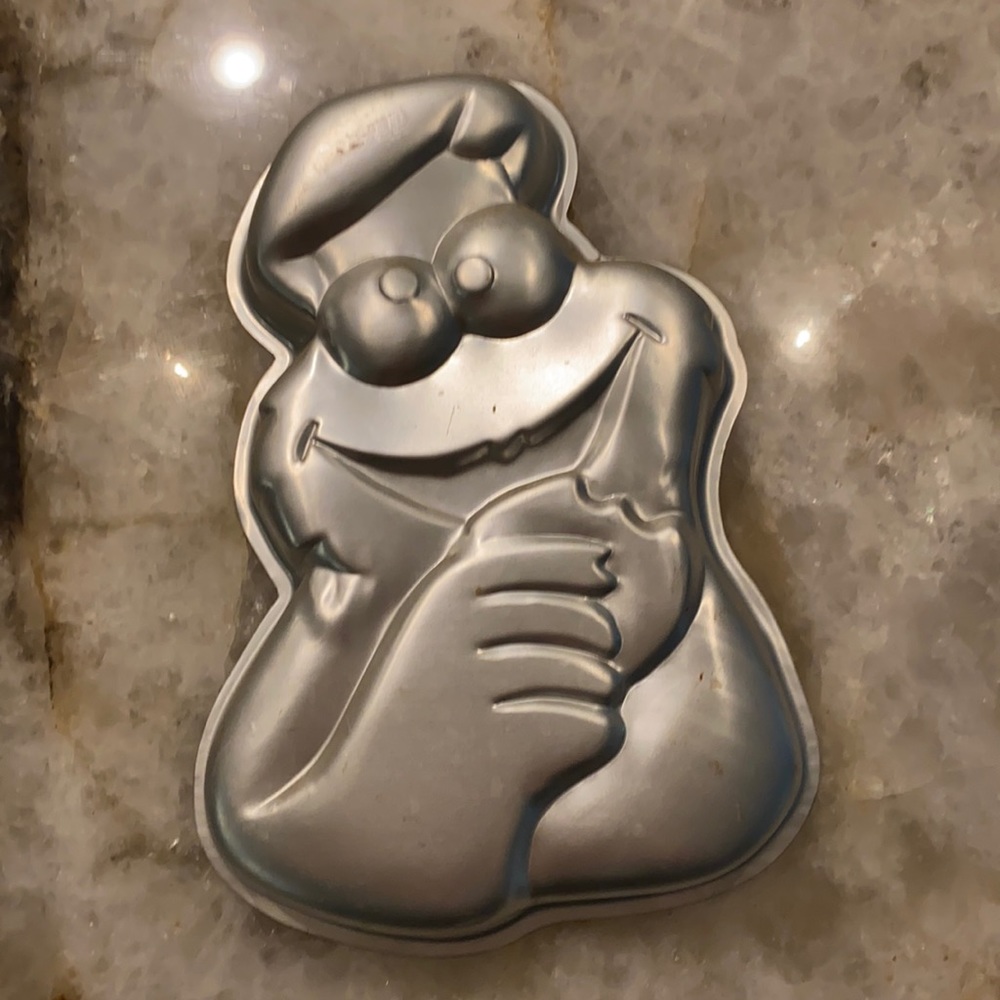 Vintage Cookie Monster cake Pan